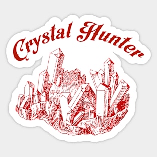 Crystal Hunter Sticker